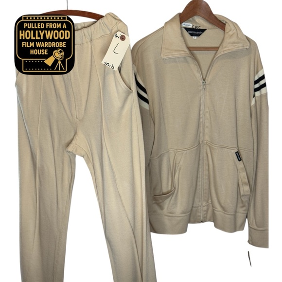 Pierre Cardin Other - Vintage Pierre Cardin Beige Two-Piece Tracksuit